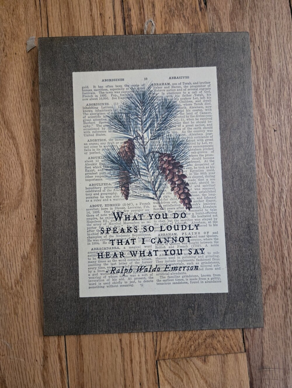 Botanical Wall Art Print - Artisan Made